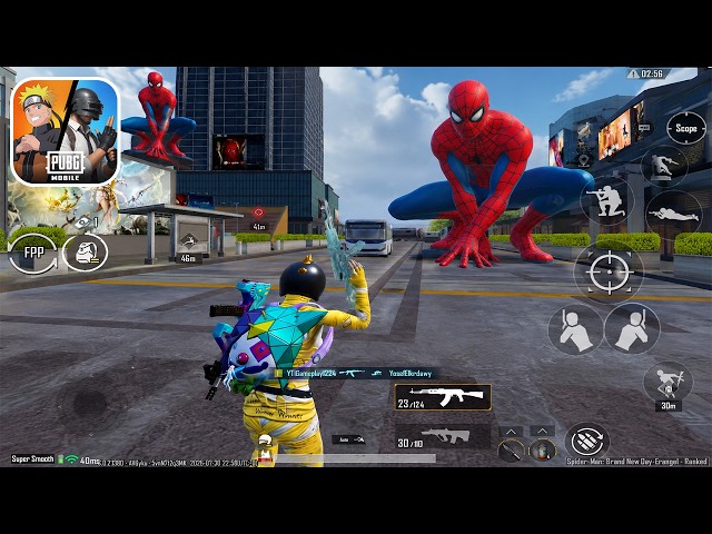 SPIDER-MAN MODE IS BACK!! PUBG Mobile SOLO vs SQUAD - PUBG MOBILE - BGMI