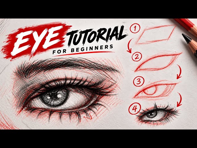 How I Draw Eyes | Easy Step-by-Step Tutorial for Beginners