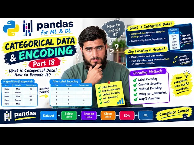 18 - What is Categorical Data & How to Encode It in Pandas? 