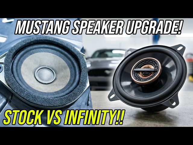 Infinity Reference Tweeter and Speaker Upgrade - 2019 Mustang GT