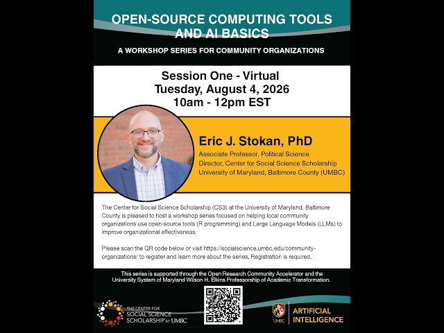 Open Source Computing Tools and AI Basics