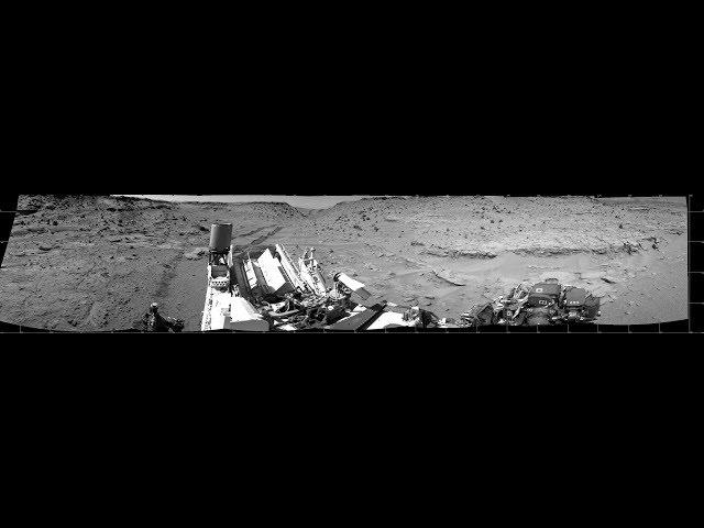 Small Martian Watching The Curiosity Rover ? ~ 9/9/2018