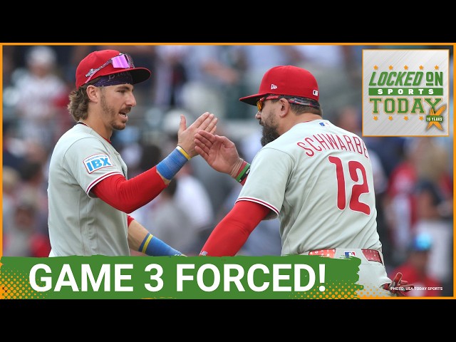 The Philadelphia Phillies CLUTCH UP, Force Wild Card Game 3 vs Atlanta Braves