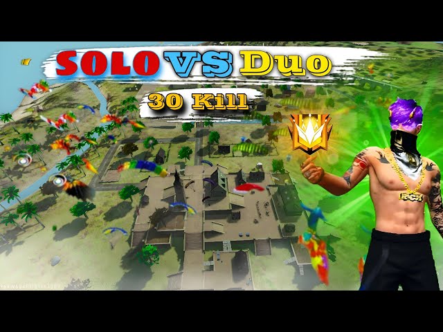 CLOCK TOWER KING 👑 AK47 + MP40 🏹 20KILL 🤯 | SOLO VS DUO FULL GAMEPLAY MOBILE 📲 NORMAL FREE FIRE 