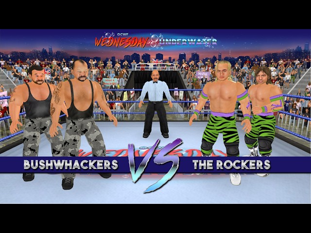 OCWF S1555 The Bushwhackers VS The Rockers