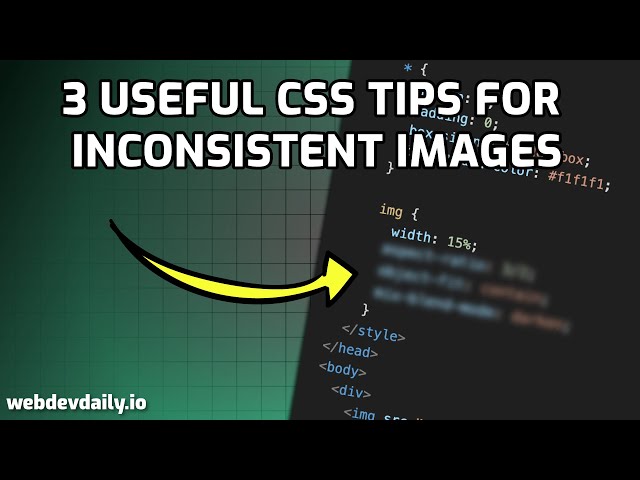 Three Useful CSS Tips For Inconsistently Sized Images