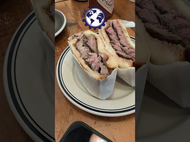 Wagyu Sandwich at My Neighbor in Osaka, Japan #shorts
