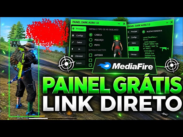 PAINEL GRÁTIS ☠️ ANDROID & IPHONE ! XIT FF ATUALIZADO 2026! LINK DIRETO MEDIAFIRE ✅