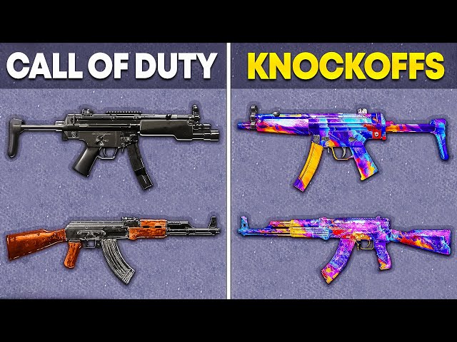 I Tested EVERY Classic Call of Duty Gun in Knockoffs