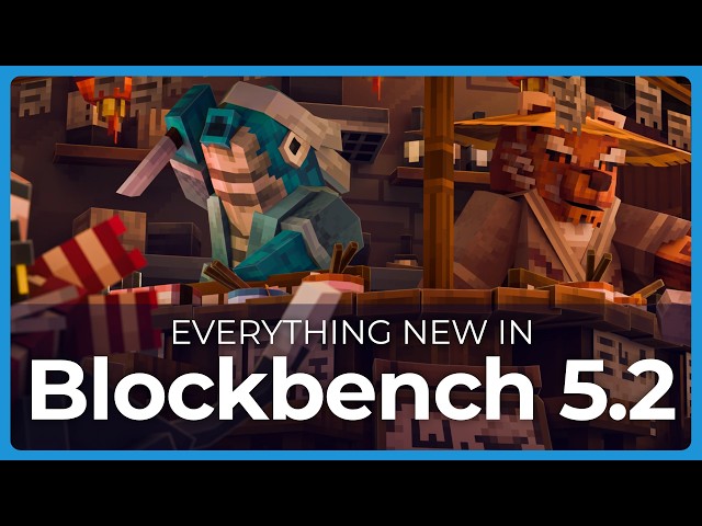Blockbench 5.2 is out! All new features