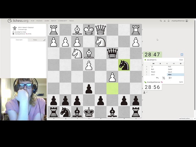 Just Chess and Music Tonight