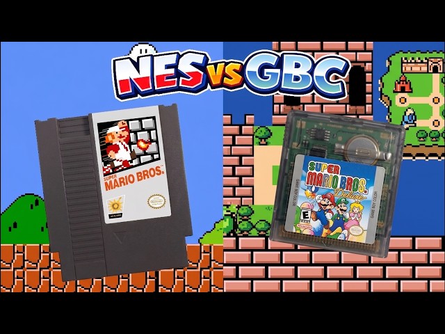 Super Mario Bros: NES Vs. Gameboy Color