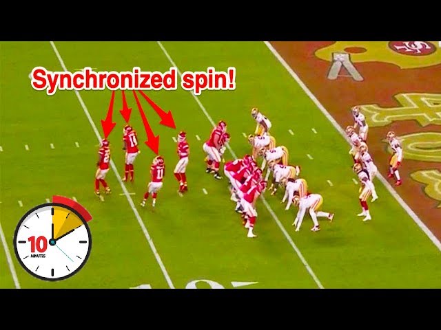 10 minutes of Chiefs trick play in Super Bowl LIV (multiple cam shots)