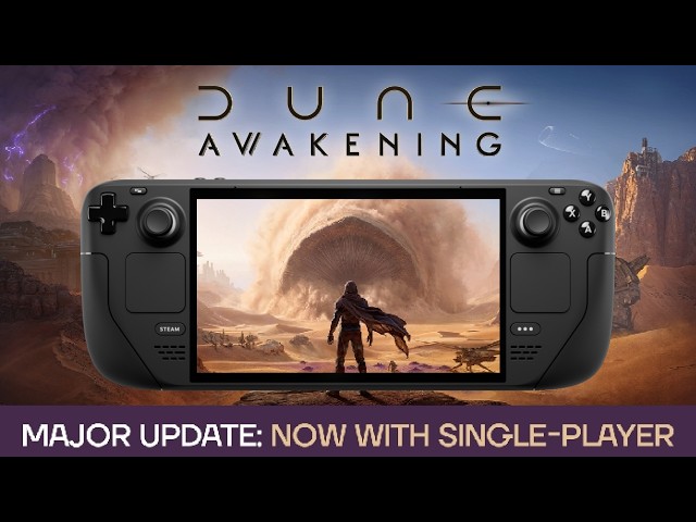 Is Dune: Awakening Playable on Steam Deck? (Single player Test)