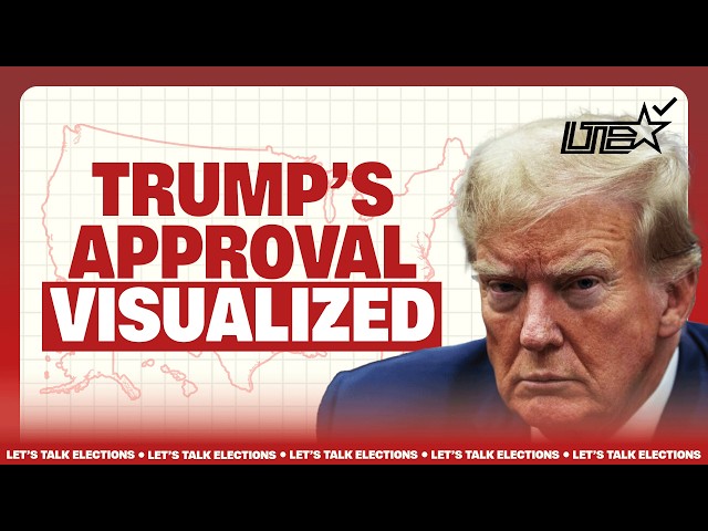 Donald Trump's Approval Rating in EVERY SINGLE STATE