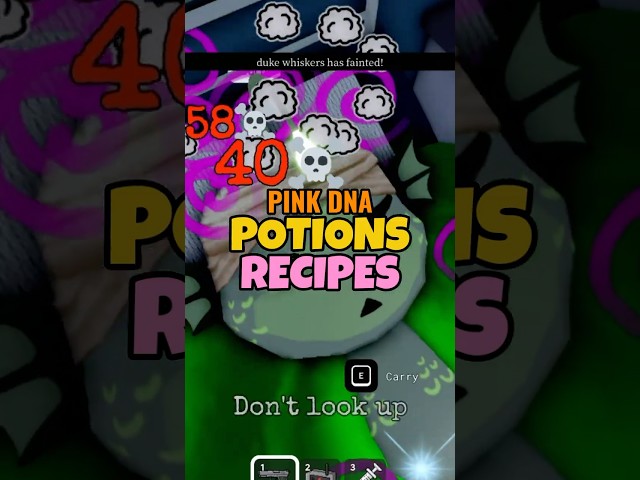 ALL POTIONS YOU NEED TO MAKE! #animalhospital #roblox