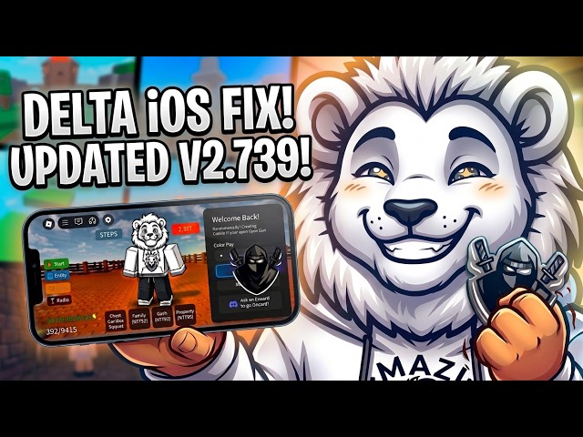 Install Delta Executor Mobile FIXED NEW Update [V2.739] Roblox on iOS!