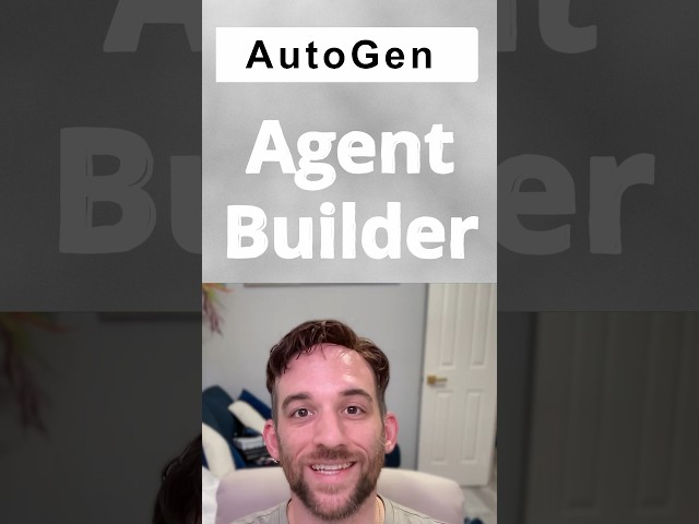 🤖 Have AI Create your Agents 🤖 #autogen #microsoft #ai
