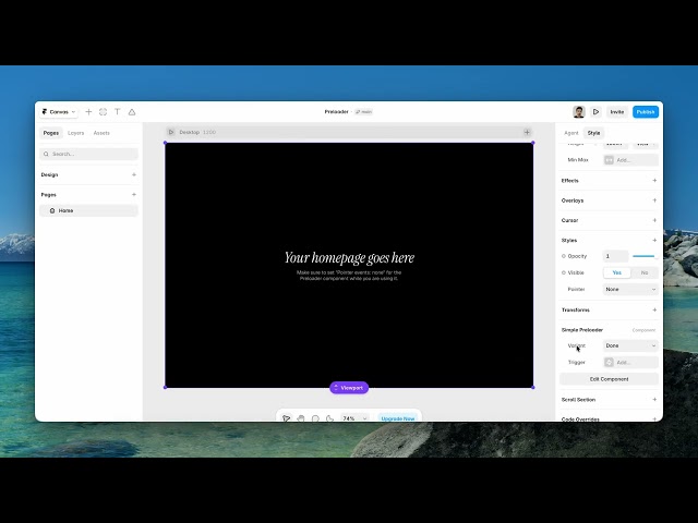 Add a Text Preloader to Your Framer Site