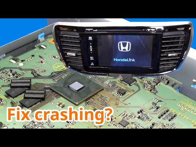 Upgrading RAM on a Honda Infotainment System