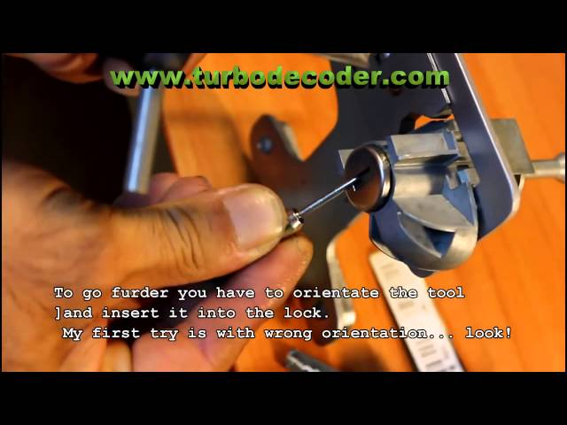 TURBO DECODER HU92 OPENING FACTORY INSTRUCTIONS