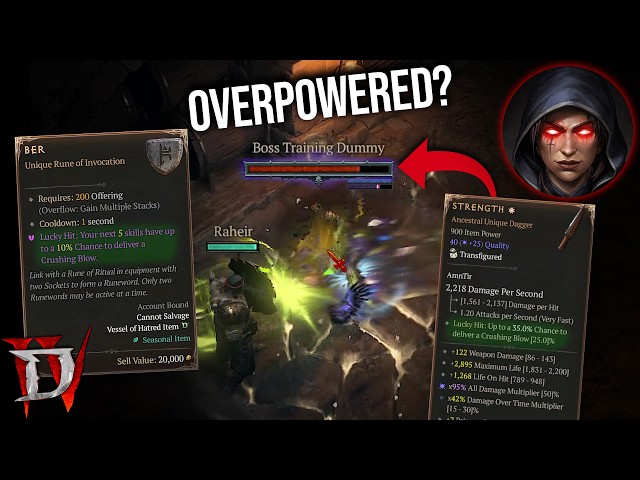 Diablo 4 - How OP Crushing Blows Really Are