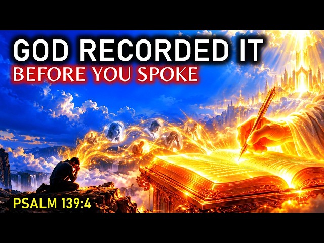 GOD Writes Down What No One Else Sees — Scripture Says He Records It Before You Speak