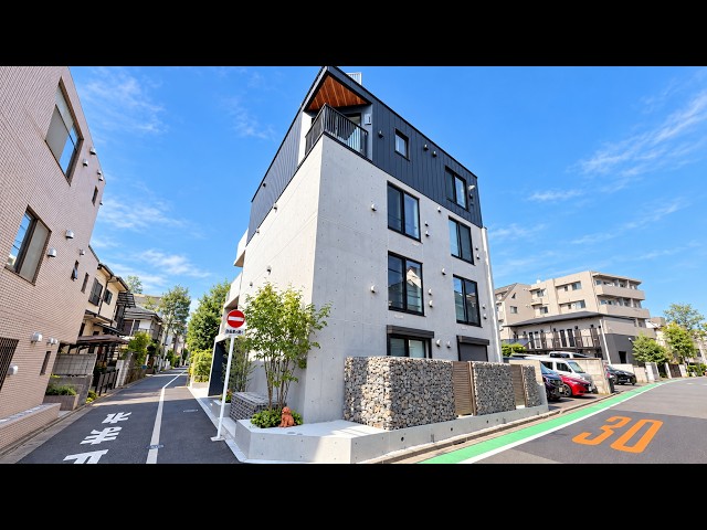 Tokyo Micro Apartment with a Private Stone-Walled Patio! 🤯