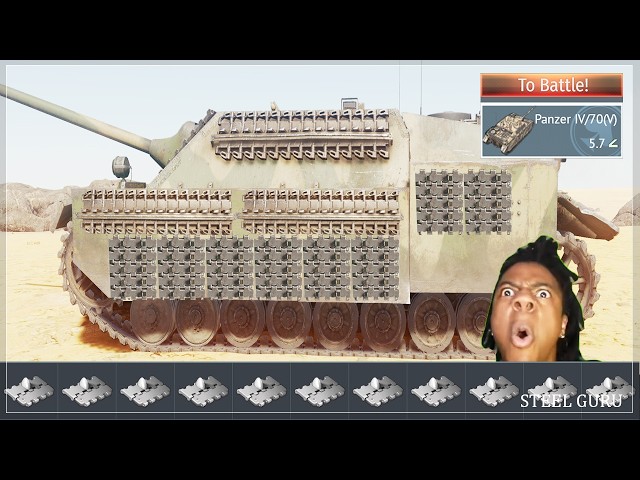[STOCK] GERMAN WW2 TUTEL 💥💥💥 Grinding MODULES using Panzer IV/70(V) 😱😱😱