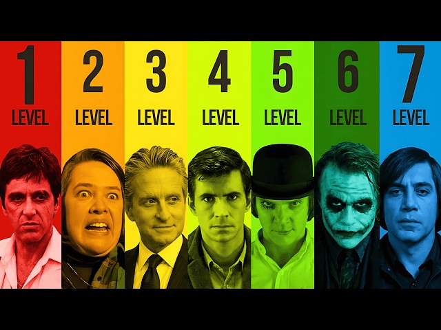 The 7 Levels of Movie Psychopaths