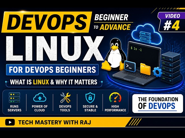 🚀 DevOps Beginner to Advance | Video #4 – Linux for DevOps Beginners