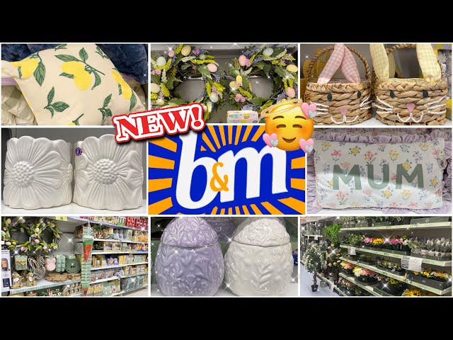 🐣 NEW lN B&M‼️ SPRING & EASTER 2025 🌷 COME SPRING SHOPPING WITH ME | FEBRUARY 2025 | COSY CORNER
