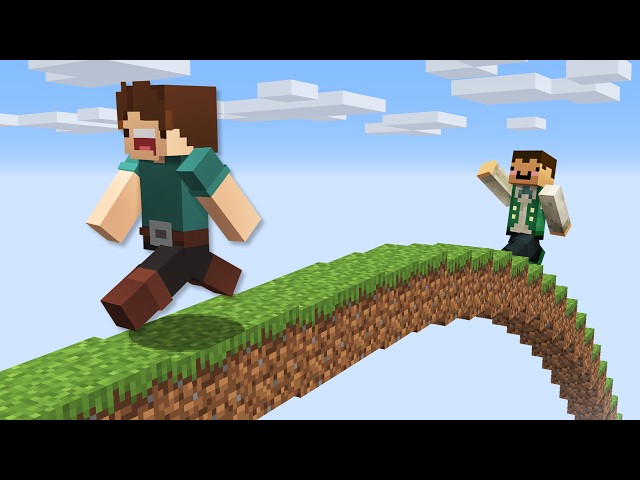 Minecraft, but Walking Deletes The World...