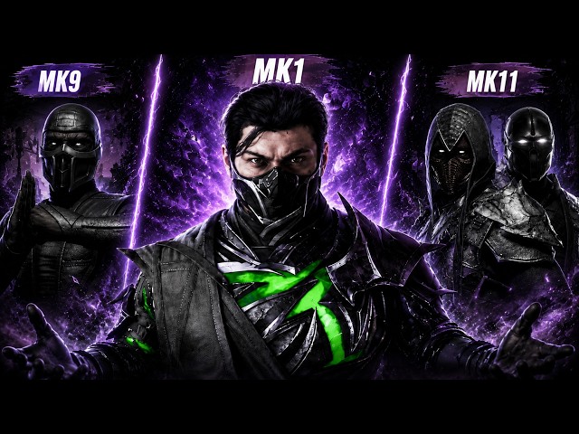 Noob Saibot's Evolution in Mortal Kombat