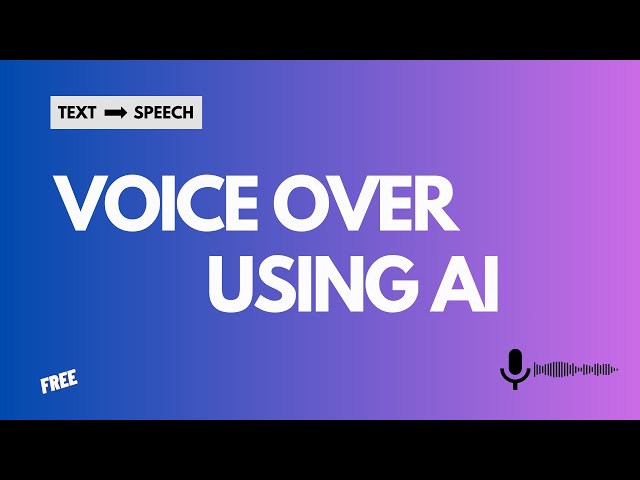 How To Add AI Voice Over in Hindi  | Best TEXT TO SPEECH AI (tutorial)