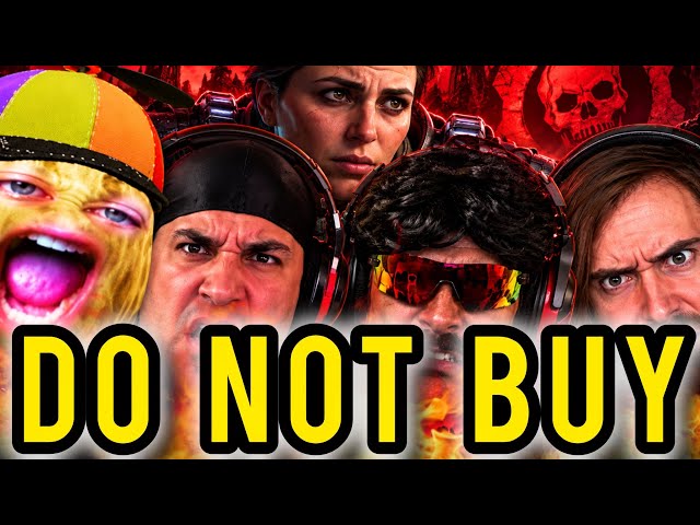 THEY HATE IT: MEGA STREAMERS DESTROY GEARS OF WAR E-DAY!