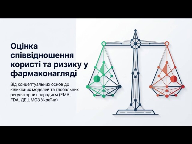 Оцінка співвідношення користі та ризику у фармаконаглядію Вступ