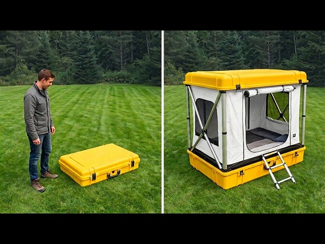 Smart Camping Inventions That Will Turn Your Tent Into a Tiny House! 