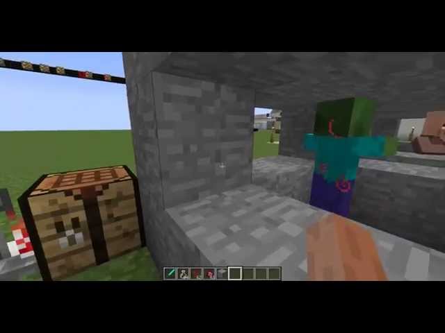 Minecraft Trick วิธีการรักษา Zombie NPC ให้กลายเป็น NPC เหมือนเดิม