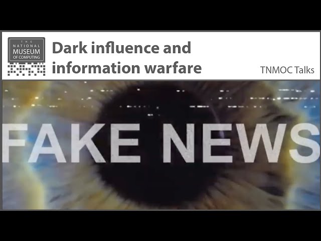 Dark influence and information warfare | Virtual Talk
