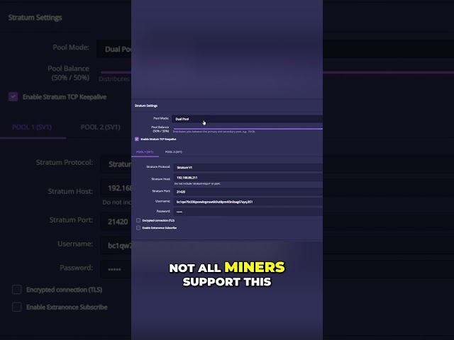 Dual Mining Bitcoin & Bitcoin Cash Setup #shorts