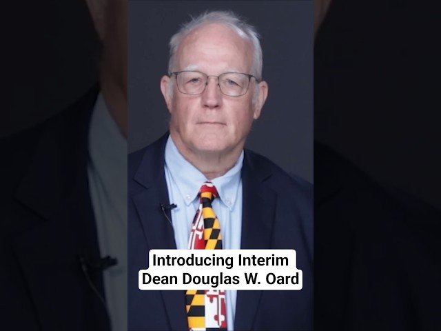 Douglas Oard - New Interim Dean of UMD INFO College