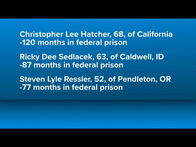 3 men headed to federal prison for meth trafficking in Southern Idaho