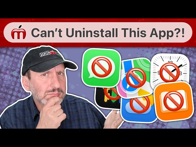 Why You Can't Delete Mac System Apps