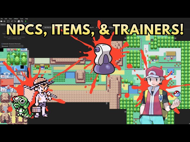 Hex Maniac Advanced Tutorial: Create New Objects Part 1. Npcs, Items, & Trainers.