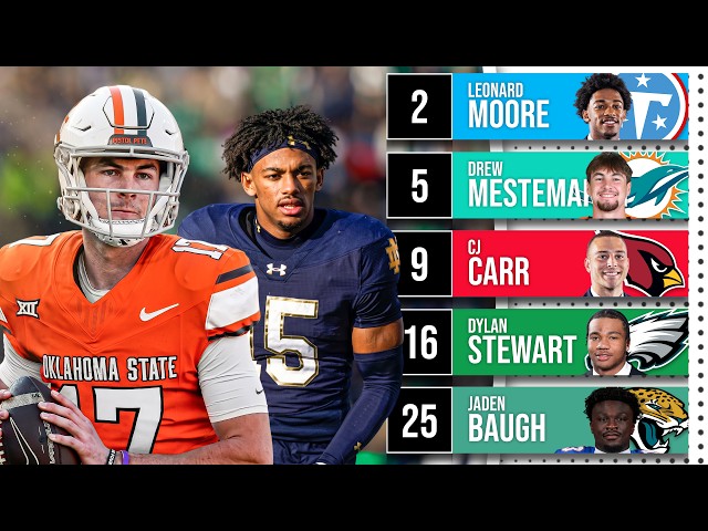 A New QB1 Has Emerged | 2027 NFL Mock Draft