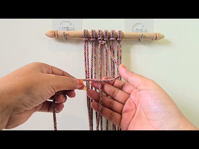 Macrame - Macrame wall hanging Pattern Easy - Macrame Wall Hanging Simple