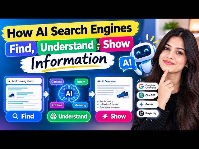 How AI Search Engines Find, Understand & Show Information | AI SEO 2026 #seo #aiseo #seo2026