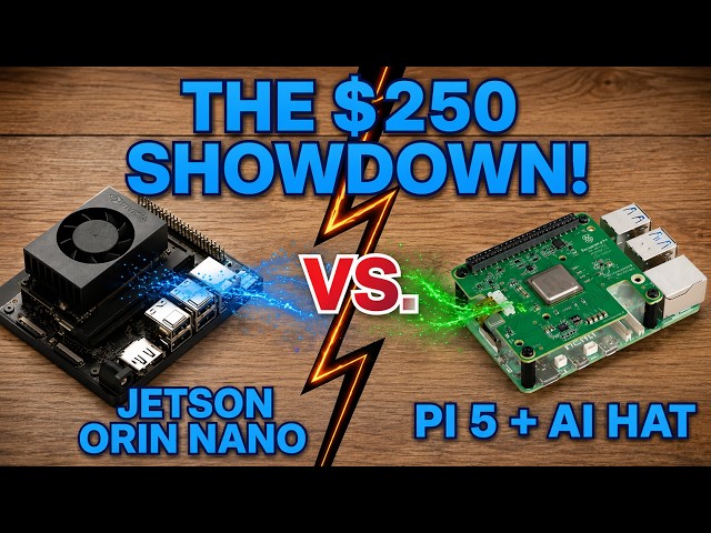 Do YOU know the Difference? NVIDIA Jetson Vs Raspberry Pi AI HAT!