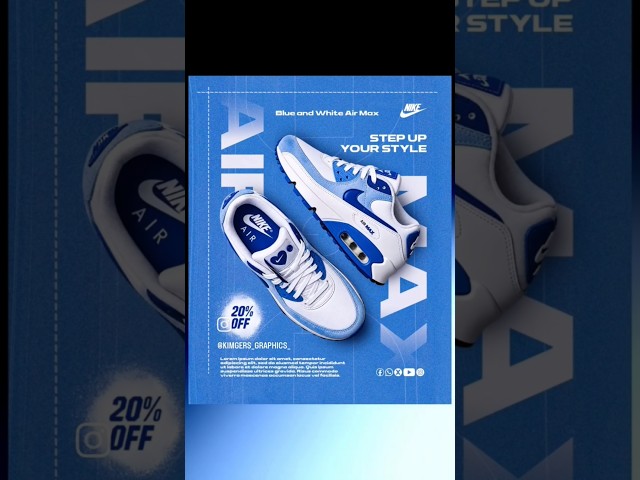 Create Sneaker Shoes Banner Design in Adobe Photoshop 2026 🔥 | Professional Shoe Advertisement